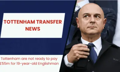 Why are Tottenham hesitant to meet the £55m valuation for the 19-year-old Englishman, and how could this impact their squad planning for the upcoming Premier League season?